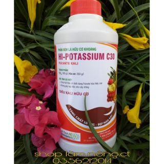 Hi-POTASSIUM C30 Phân bón siêu KALI hữu cơ