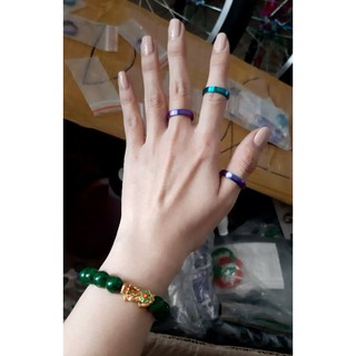Nhẫn Đeo Tay Titanium GR5 Có 3 Size
