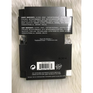 Mẫu thử - Vial Nước Hoa Kat Von D Saint & Sinner EDP 3ml