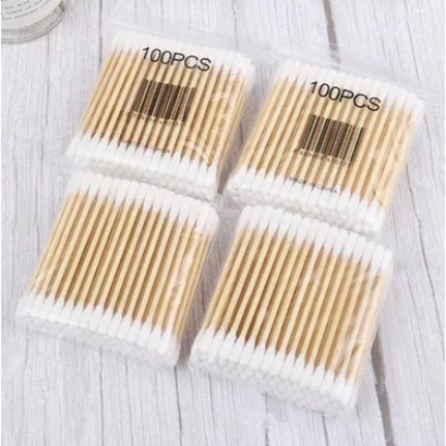 Bịch 100 Tăm Bông Ngoáy Tai Tiện Dụng