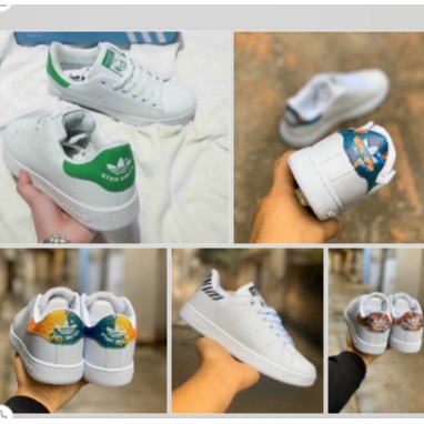 [FullBox+Sẵn hàng]Giày Stan smith gót các màu hàng cao cấp