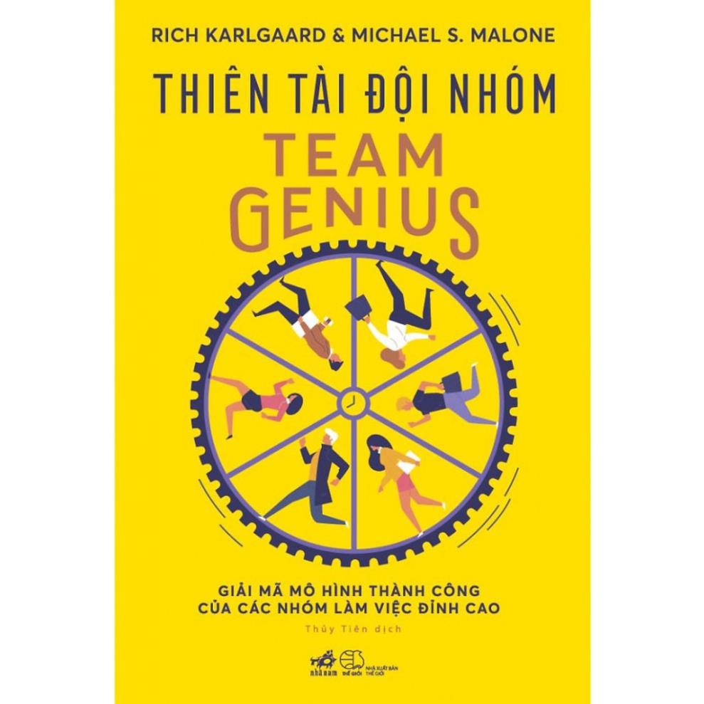 Sách Nhã Nam - Combo Thiên Tài Lãnh Đạo Leadership Genius + Thiên Tài Đội Nhóm Team Genius