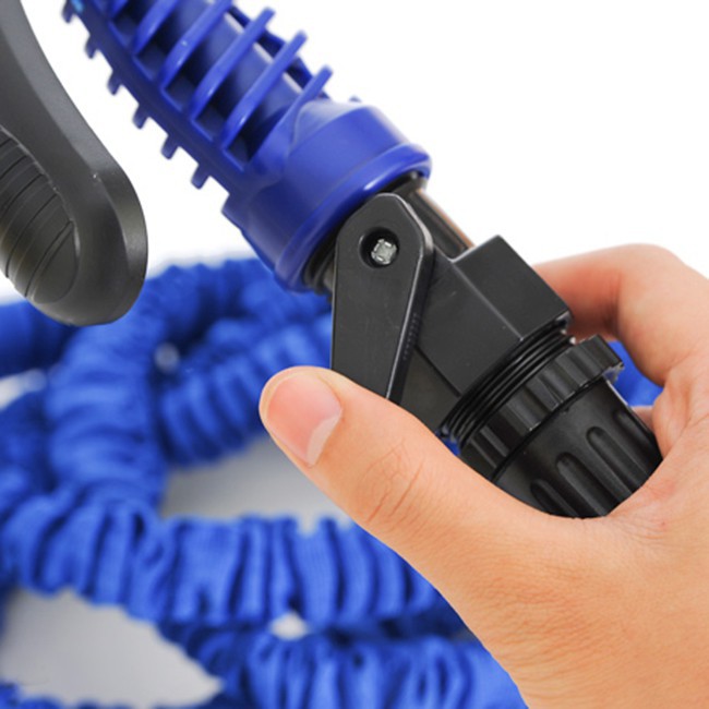 Vòi xịt nước thông minh giãn nở Magic Hose 30md tặng kèm súng phun đa năng tưới cây rửa xe phun nước tiện lợi