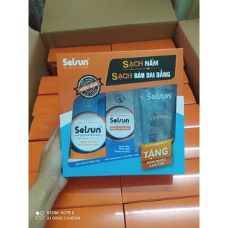 Combo gội xã selsun 100ml tặng bình nước
