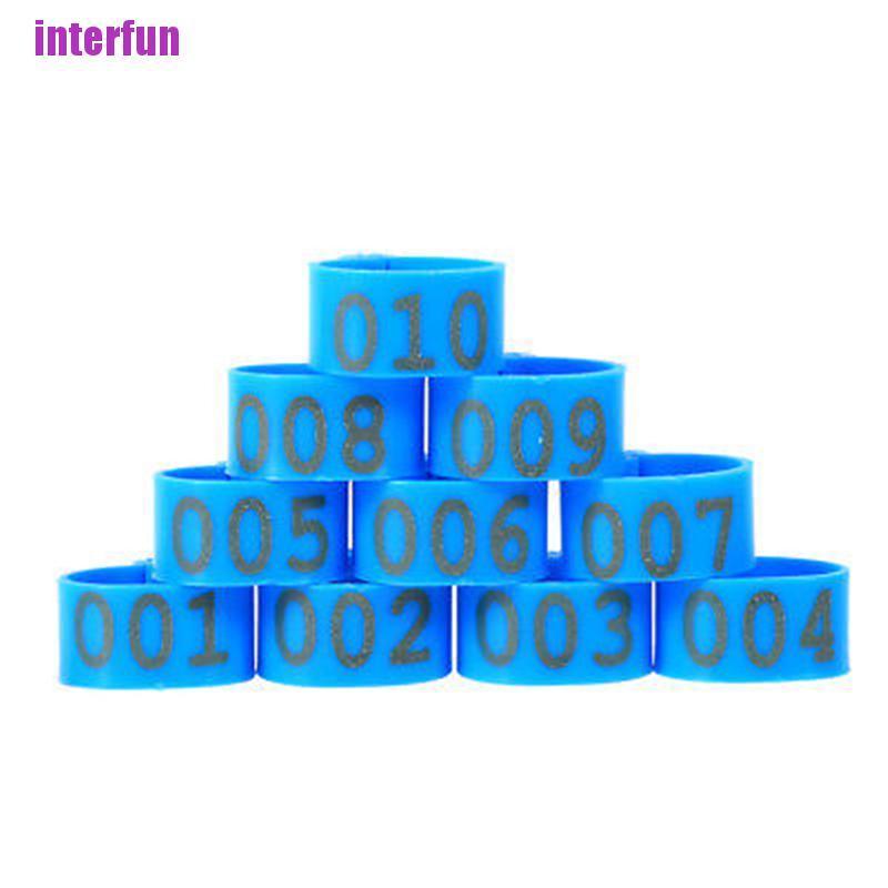 Bộ 100 Vòng Đệm Chân 16mm Chuyên Dụng Cho Gia Cầm