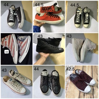 Giày converse 2hand auth sz từ 43-48