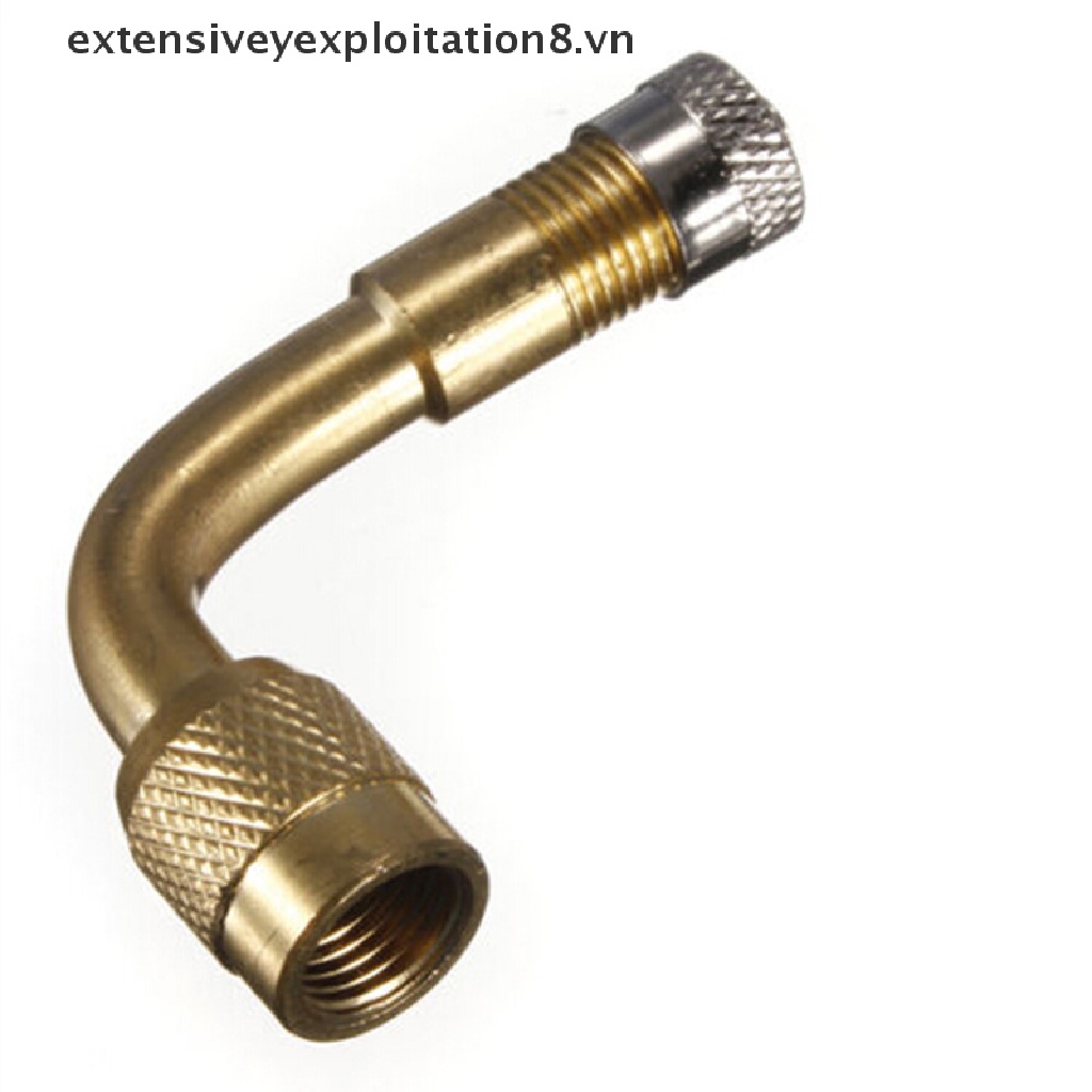 1 Đầu Nối Dài Van Lốp Xe Máy / Xe Hơi Góc 90 Độ
