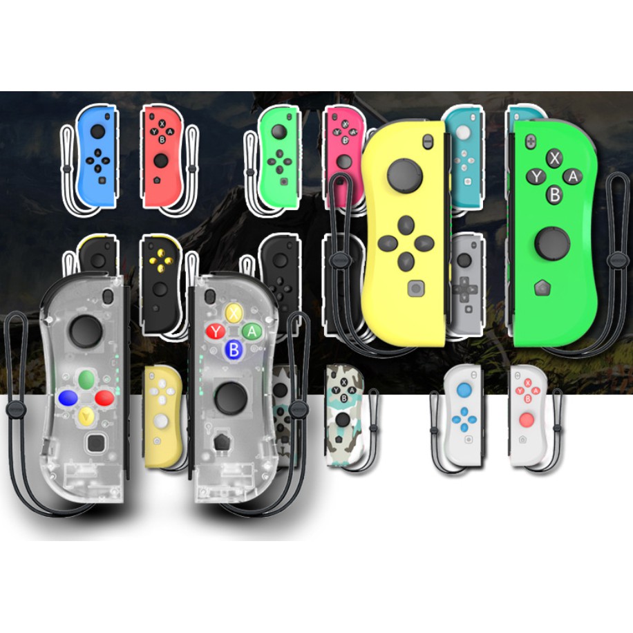 Trọn bộ tay cầm Joycon OEM full tính năng dùng cho Nintendo Switch có kèm dây đeo tay - hàng Fullbox 100% | BigBuy360 - bigbuy360.vn