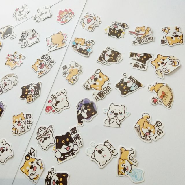 Bộ sticker 38 tấm