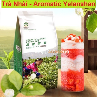 Trà Xanh Nhài AROMATIC YELANSHAN gói 500g VỊ THƠM ĐẶC TRƯNG PHA TRÀ CHANH TRÀ SỮA