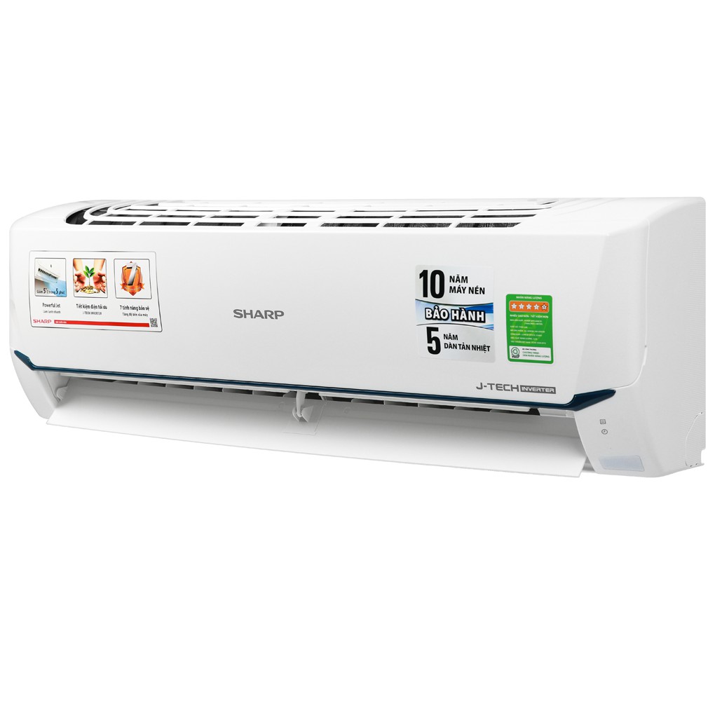 Máy lạnh Sharp Inverter 1 HP AH-XP10WHW