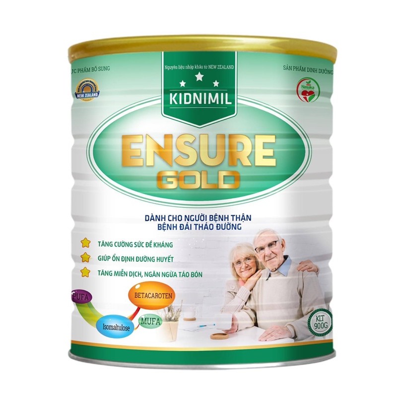 SỮA KIDNIMIL ENSURE GOLD 900g