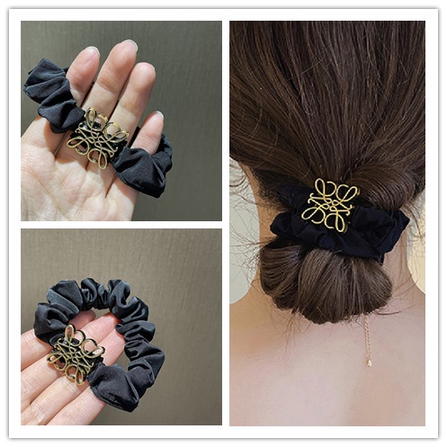 Dây Buộc Tóc Cao Su Cỡ Lớn Phong Cách Cổ Điển Thời Trang Cho Nữ