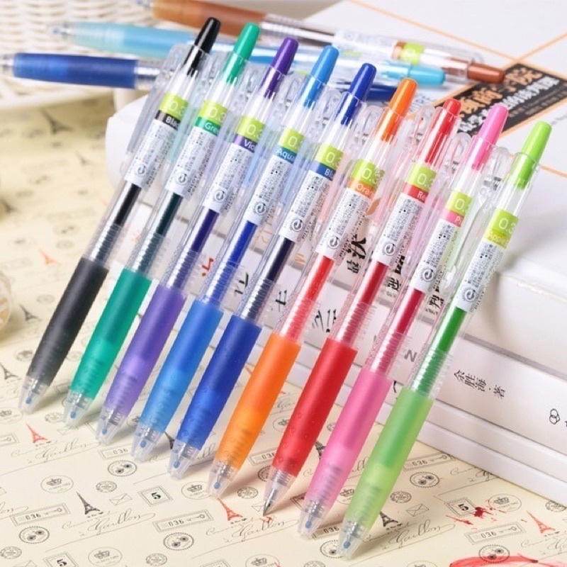 Bút Pilot Nhập Khẩu Nhật Bản Juice Màu Xanh 0.5/0.7mm LJU-10F-L / LJU-10EF-L