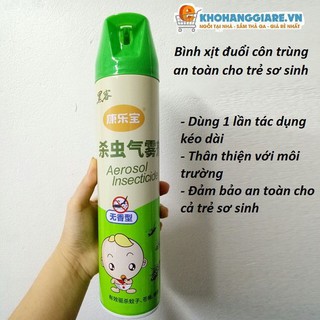 Bình xịt đuổi muỗi Aerosol Insecticide