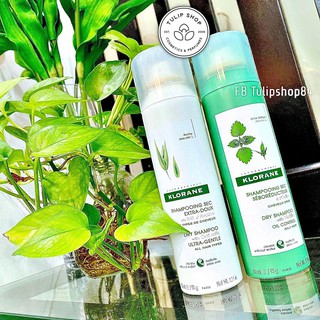 (TULIPSHOP84 , hàng chính hãng chuẩn Pháp )Dầu gội khô KLORANE