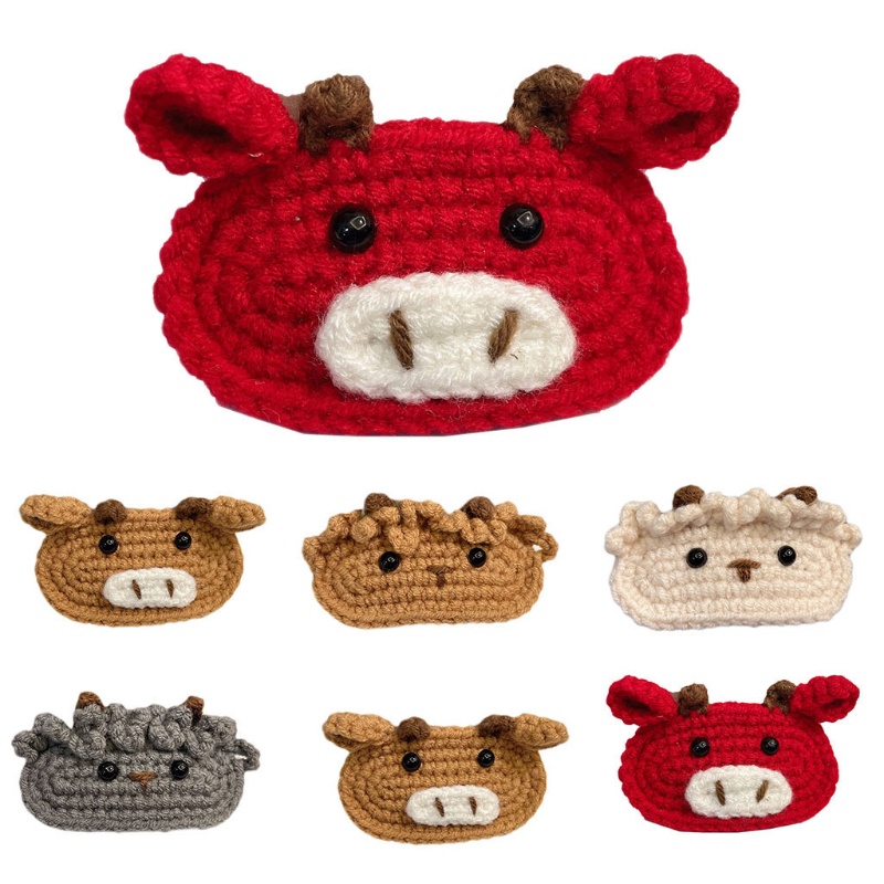 Kẹp Tóc Hình Mèo Hoạt Hình Handmade Xinh Xắn