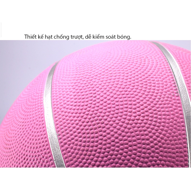 [Hàng sẵn TP.HCM] Bóng rỗ Disney Ball Children số 5 - Bóng Rổ đồ chơi đặc biệt tặng kèm ống bơm và túi lưới đựng.