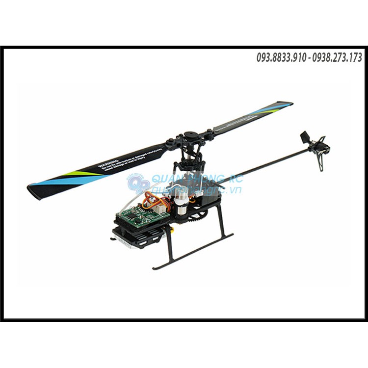 Máy bay trực thăng WLtoys V911S 2.4G 4CH 6-Aixs Gyro Flybarless