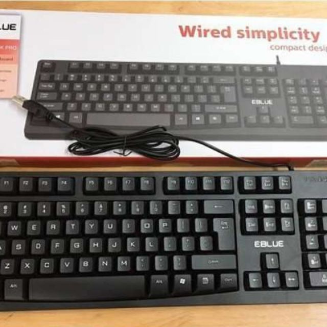 BÀN PHÍM EBLUE CÓ DÂY CỔNG USB