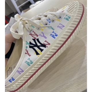 [SẴN] Giày MLB Mule monogram trắng auth 100% bao check