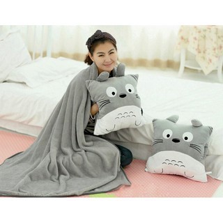 Chăn gối 3 trong 1 totoro vuông - LCTQ