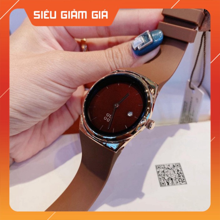 {HOT HOT}Đồng Hồ G.u.o.u mặt tròn dây silicol đẻo bền , mặt sáng , sang xịn mịn máy siêu bền đủ các màu tặng hộp | BigBuy360 - bigbuy360.vn