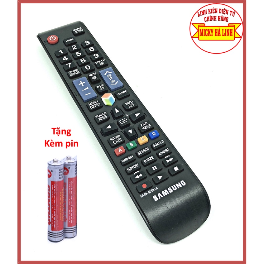 [TẶNG PIN] Điều khiển tivi LED SAMSUNG Smart, Sử dụng cho TV SAMSUNG LCD LED Internet, SmartTV