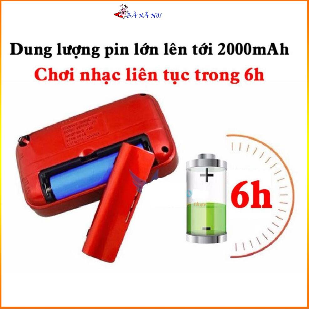 ĐÀI RADIO FM NGHE NHẠC QUA USB VÀ THẺ NHỚ, NGHE KINH PHẬT KK11 ÂM THANH TRUNG THỰC