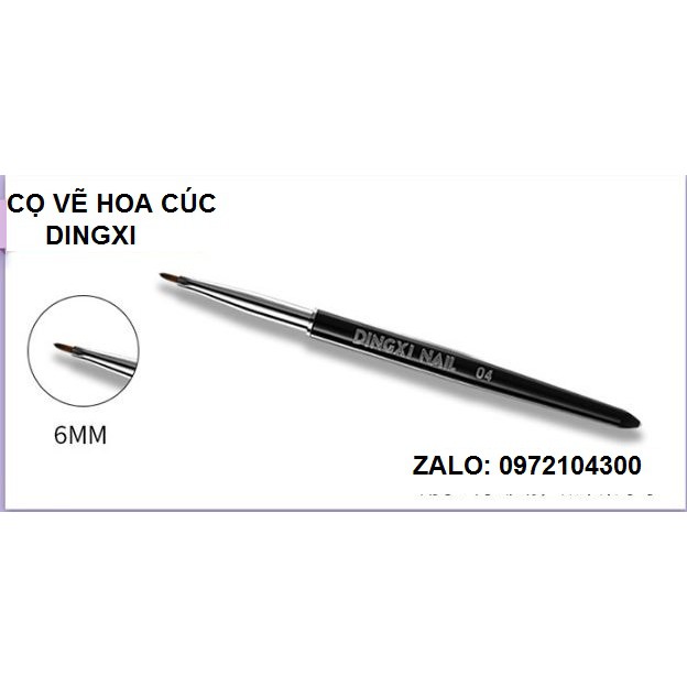 Cọ vẽ hoa cúc dingxi 04