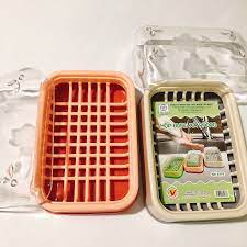 HỘP ĐỰNG XÀ BÔNG PHÒNG TẮM - CÓ KHAY HỨNG KÈM NẮP Việt Nhật