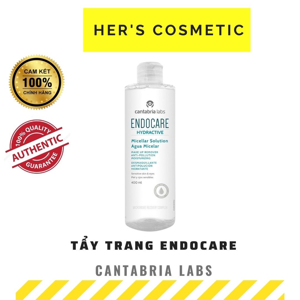 [Chính Hãng]Tẩy trang Endocare Hydractive Micellar Solution - 400ml
