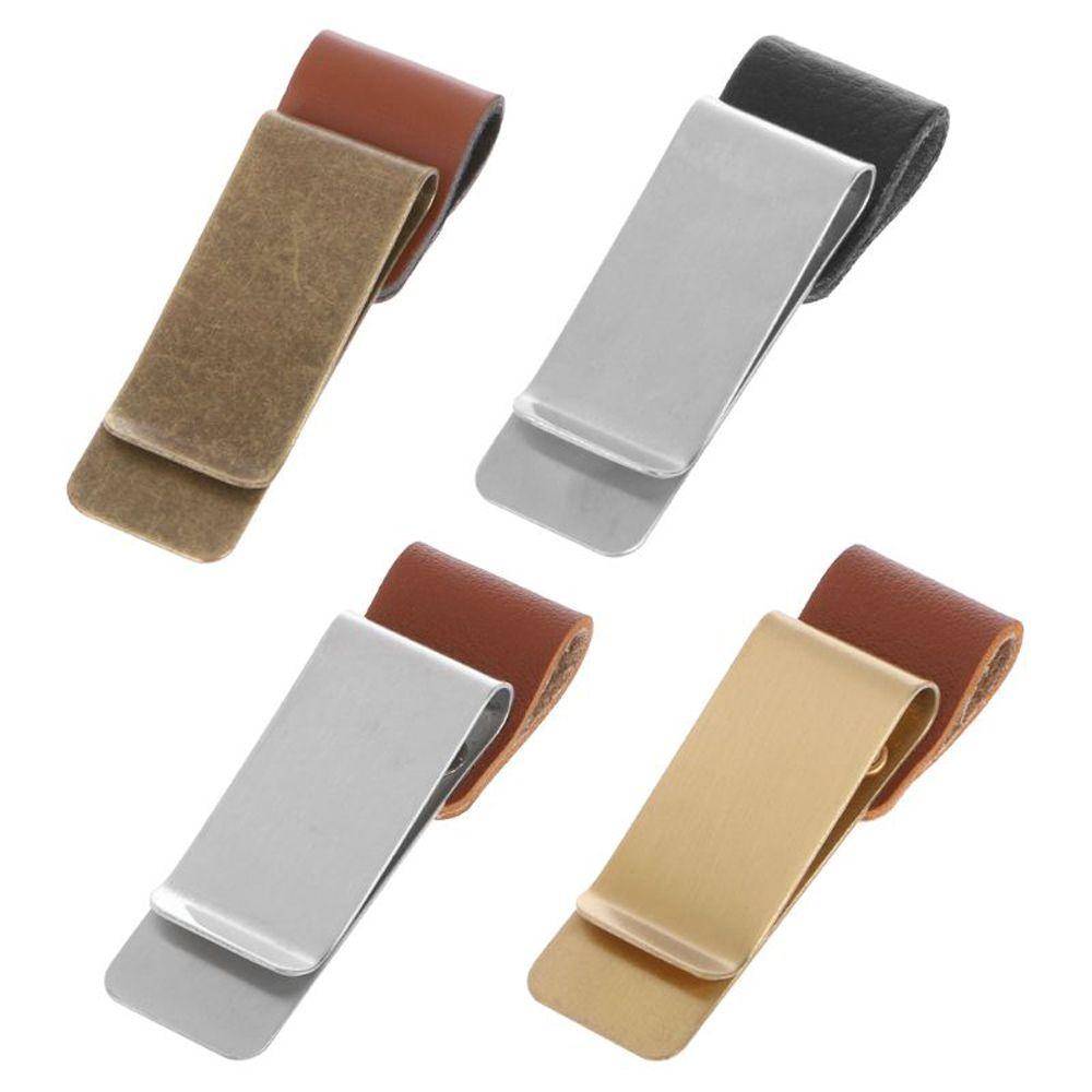 DWAYNE Pen Holder Diary Notebook Vintage Bookmark Stainless Steel Notebook Paper Folder Pencil Holder School Office Accessories Memo Clip