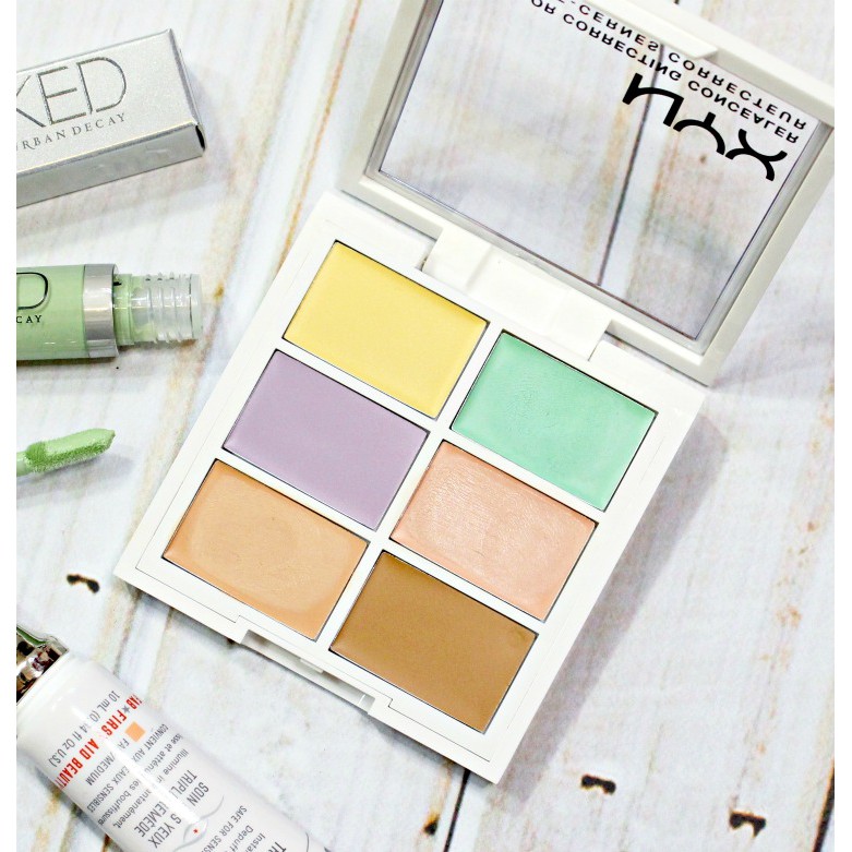 BẢNG CHE KHUYẾT ĐIỂM NYX COLOR CORRECTING CONCEALER PALETTE