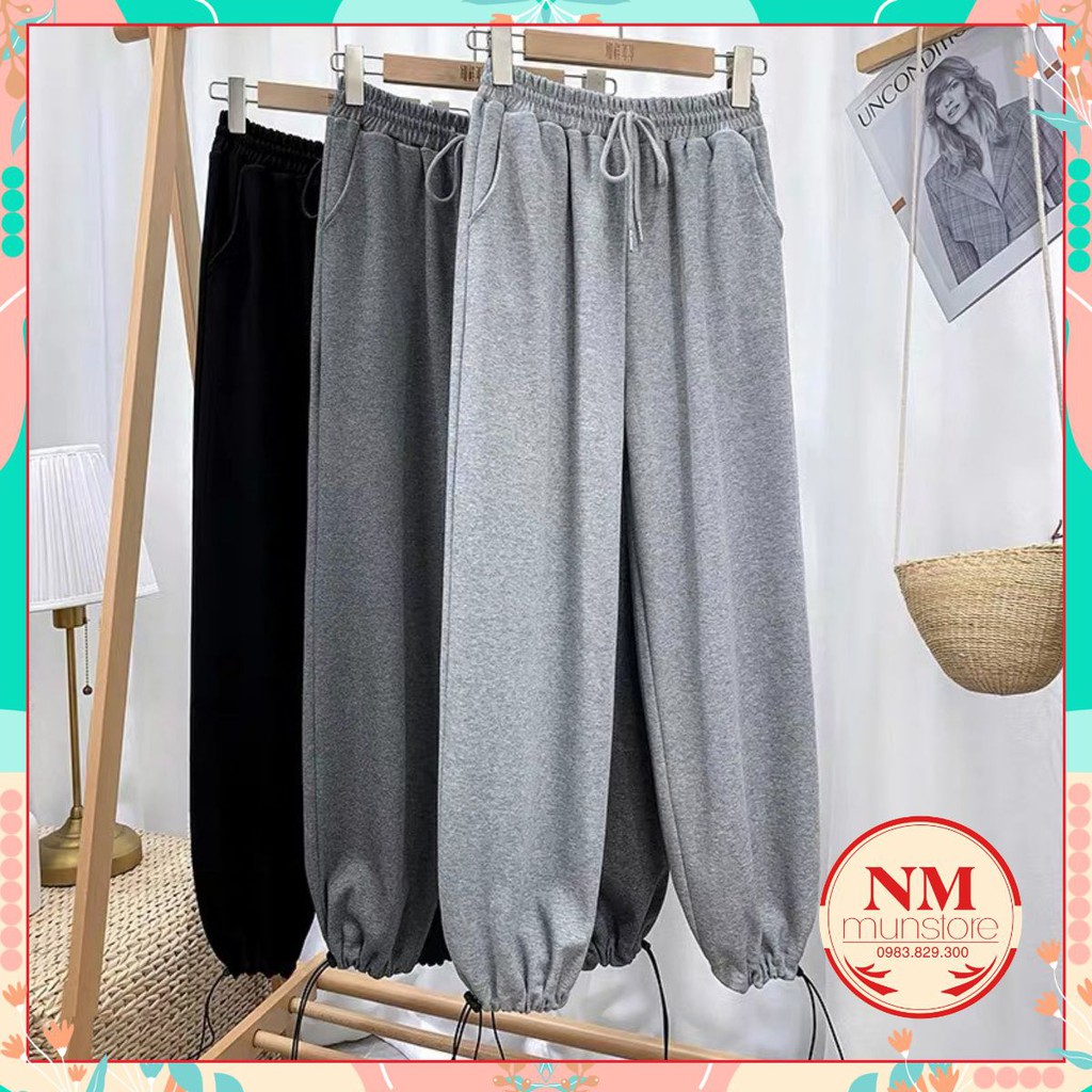 💟  💕 Quần chốt gấu ,quần nỉ unisex điều chỉnh 💕
