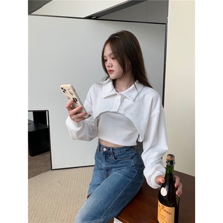 Set 2 món áo croptop petter + áo yếm
