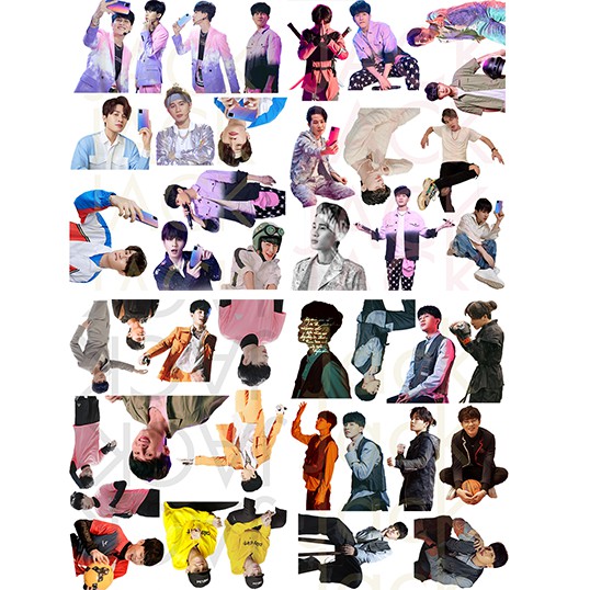 SET STICKER JACK  SET A5 - 10 HÌNH SET MỚI