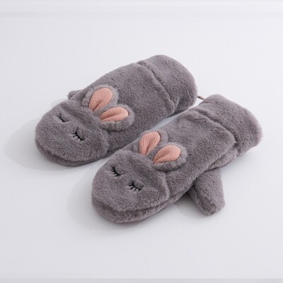 GT007 - Găng tay lông nữ siêu ấm hàng Quảng Châu loại 1