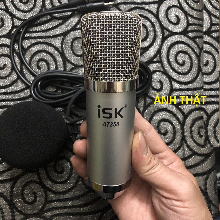 Combo Sound Card K10, Micro AT350, Tặng Tai Nghe AKG-S10 - Combo K10 Bản Kỷ Niệm 10 Năm - Chuyên Hát Livestream