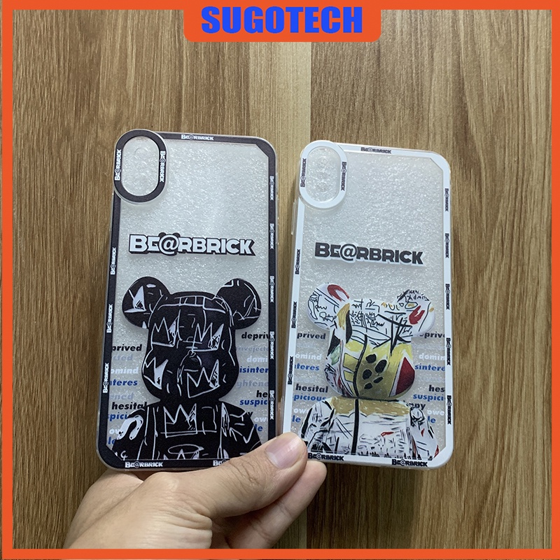 Ốp Iphone trong BeaR.B.rick cạnh vuông cho Iphone 7Plus/8plus/X/Xs/Xsm/11/11pro/11prm/12/12pro/12prm/13/13pro/13prm