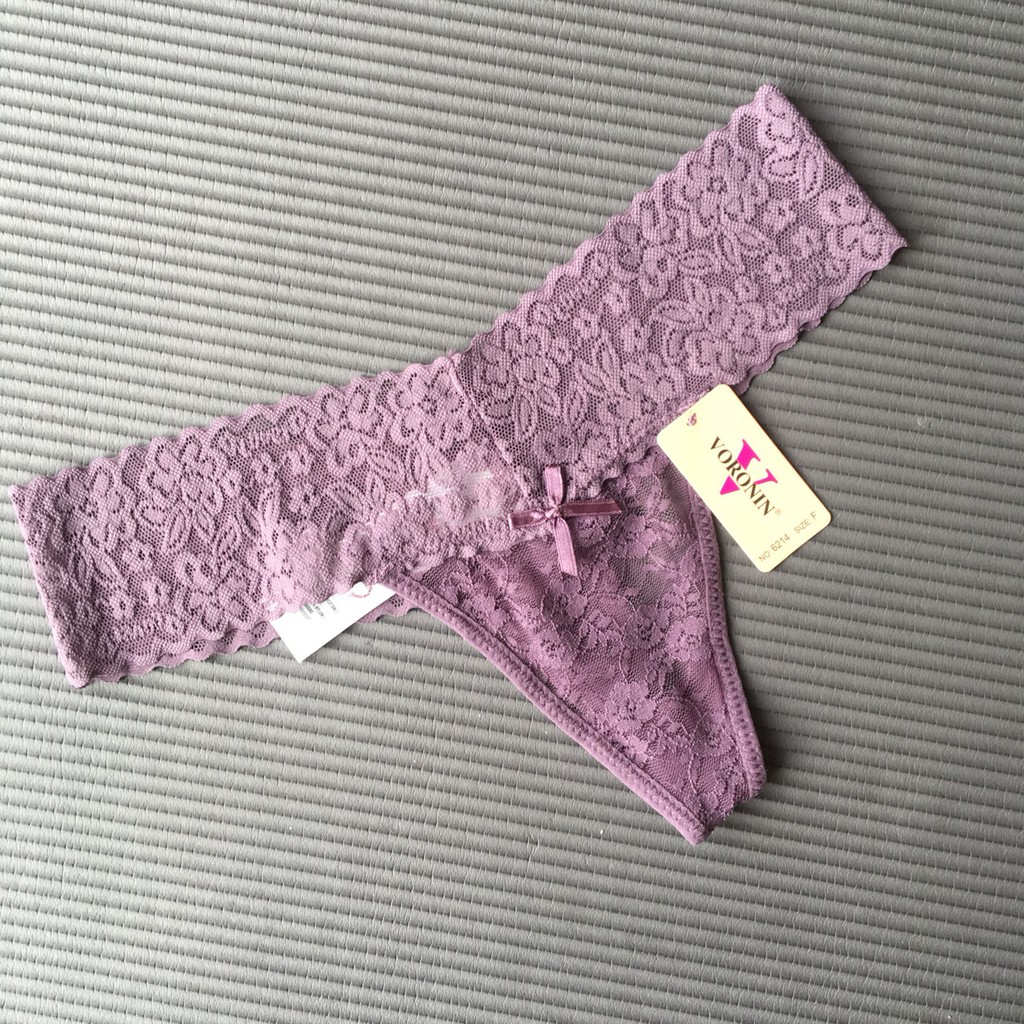 Quần lót lọt khe nữ , quần lọt khe ren 6214 từ 88cm đến 93cm không gian eva KGE