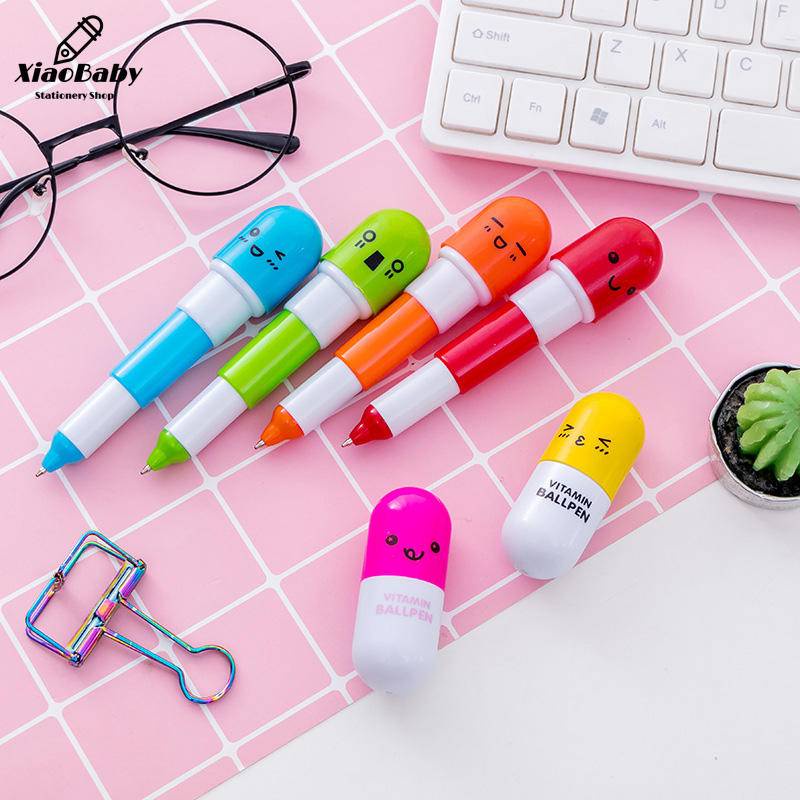 1 Cây Bút Bi Hình Viên Thuốc Mini