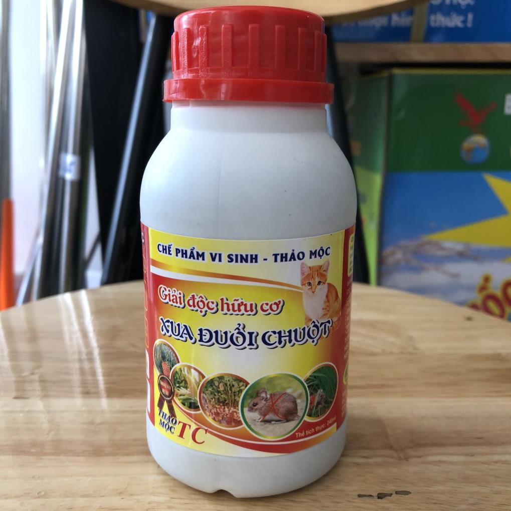 Xua đuổi chuột hiệu quả cho mọi nhà, xua đuổi chuột thể tích 240ml