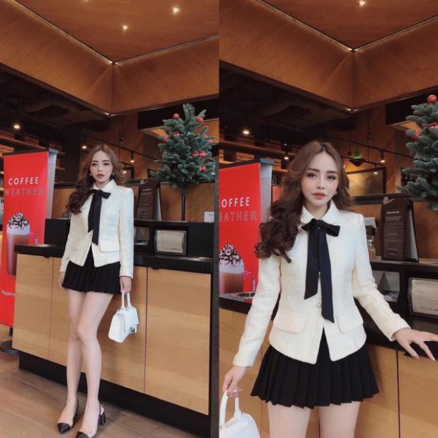 BÁN SỈ CHÂN VÁY XẾP LY NHỎ 2 MÀU CHO NỮ | BigBuy360 - bigbuy360.vn