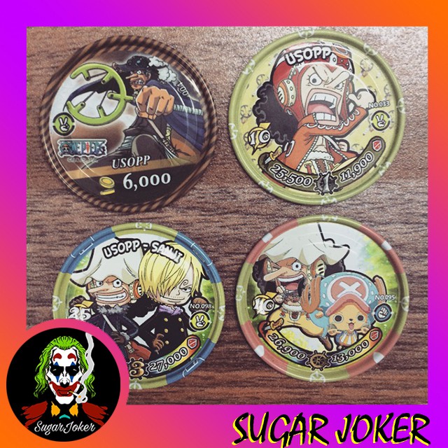 Thẻ bài toonies One Piece: Set Usopp