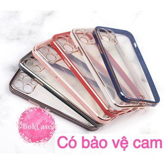 Ốp lưng  viền màu CẠNH VUÔNG 12PROMAX