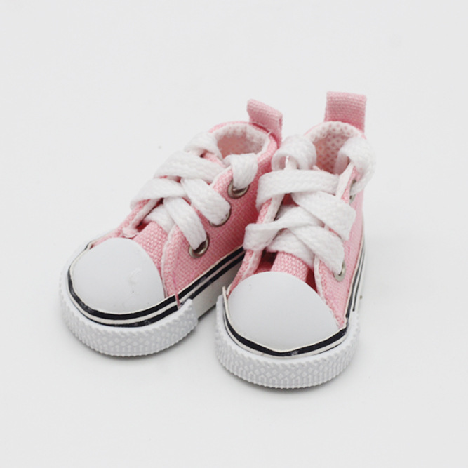 Giày vải canvas 5cm dành cho búp bê tỷ lệ 1/ 6