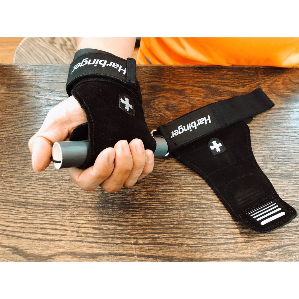 Găng tay tập Gym Harbinger Lifting Grips Harbinger