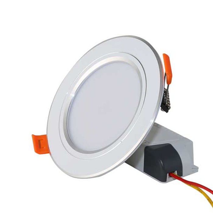 Đèn LED âm trần 7W Rạng Đông, siêu sáng, tiết kiệm điện, khoét lỗ 90mm, vỏ nhôm đúc, AT10L 90/7W