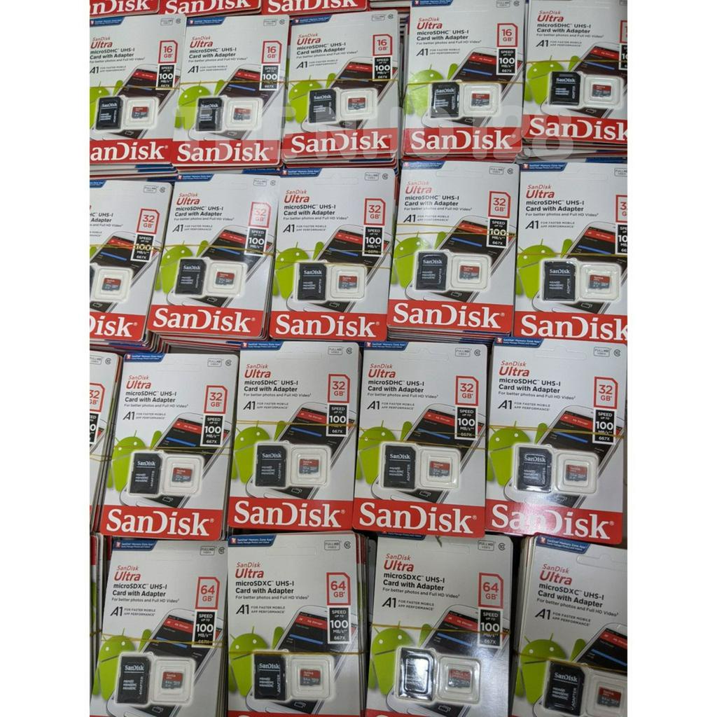 Thẻ nhớ MicroSD 128GB 64GB 32GB 16GB dùng đa thiết bị - Thẻ nhớ tốc độ cao Class 10 Ultra 667x 100MB/s -BH 5 năm